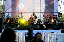 Joe Vasconcellos y su grupo en Colina. Foto de Kiko Benítez.