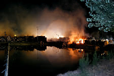 Fotos Incendio PISA - CB Colina de Andrés Lewin B.