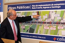 ministro de Obras Públicas, Sergio Bitar. Foto:La Tercera