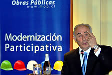 El ministro de Obras Públicas, Sergio Bitar. Foto MOP