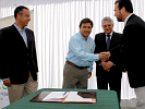 Firma Convenio Financiamiento Av. del Valle II.