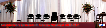 Reportaje fotográfico en Flickr: Constitución Concejo Municipal 2008-2012 