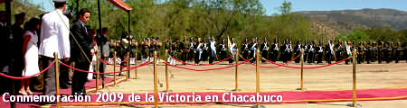 Reportaje fotogrfico en Flickr: Conmemoracin 2009 de la Victoria en Chacabuco