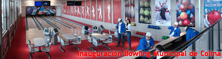 Inauguración Bowling Colina